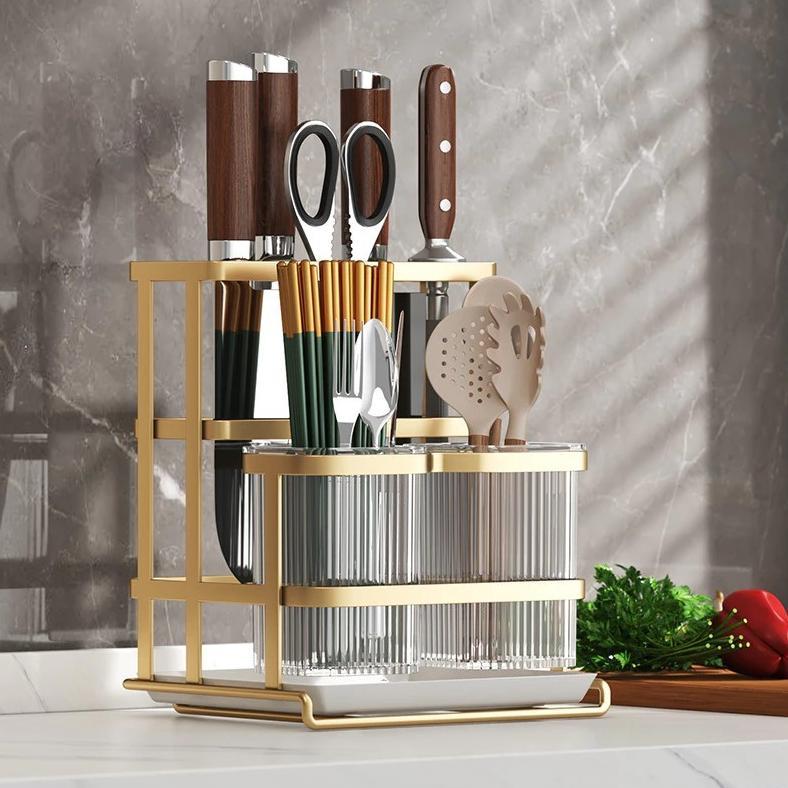 Pisau Rak Dinding Tempat Sendok Garpu Peniris Alat Makan Rak Cutlery Holder Rak Rak Dinding Tempat S