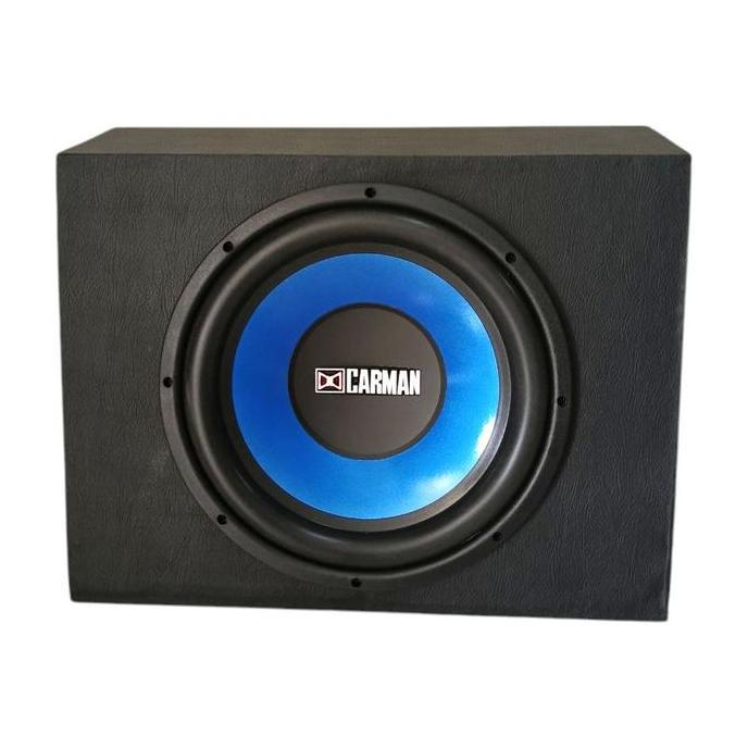 Sale Bassbox Subwoofer Aktif Mobil 12 Inch Carman 350W