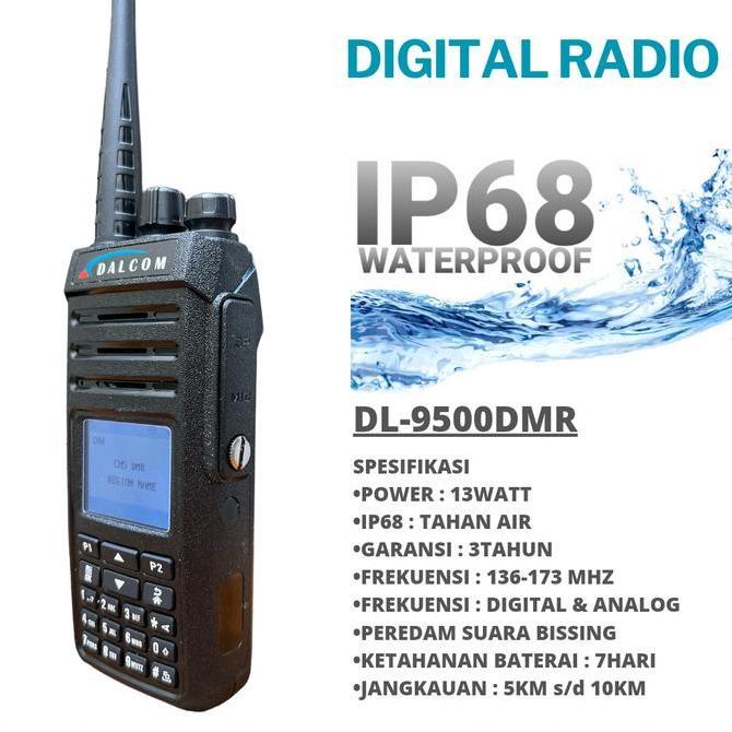 Promo Ht Dmr Dalcom Japan Dl-9500 Digital