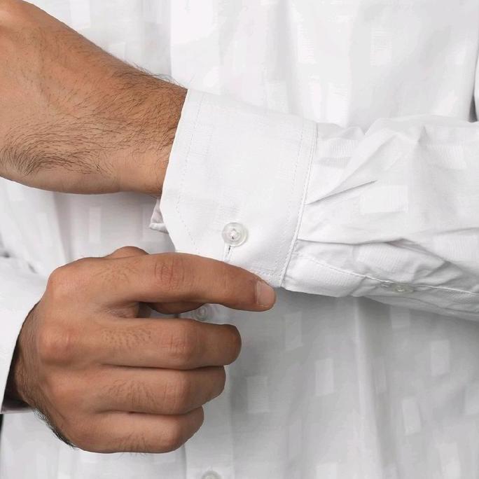 Casella Baju Koko Pria Lengan Panjang | Koko Couple Ayah-Anak Nizar Edition