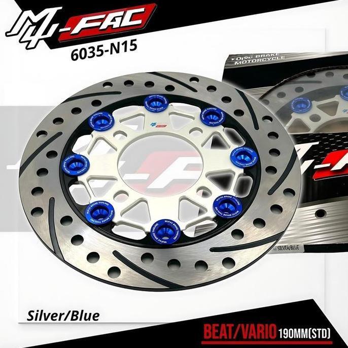 Cakram Depan Mufac Beat Vario Scoopy Floating Disc N15 Uk Standar 190Mm