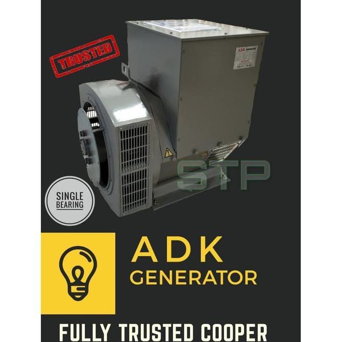 Dinamo Listrik Altenator Generator Single Bearing 11Kva - 160Kva Adk