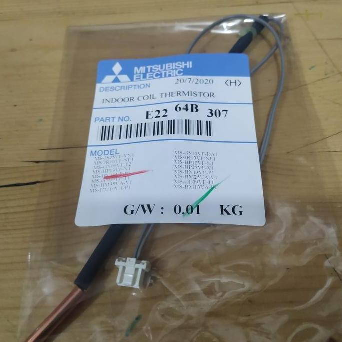 Termistor coil AC Mitsubishi Electric 1 ~ 1,5 PK