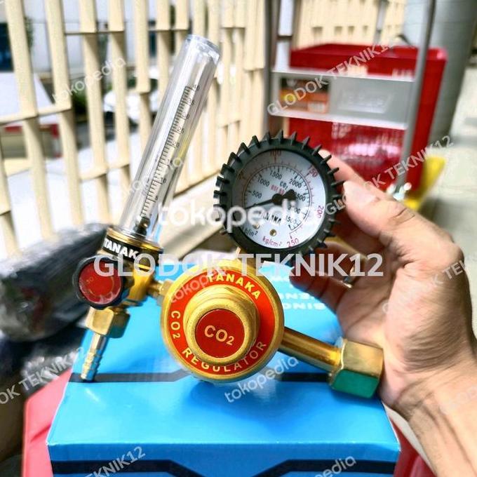 REGULATOR GAS CO2 TANAKA GAS CO MERK TANAKA REGULATOR TANAKA GAS CO2