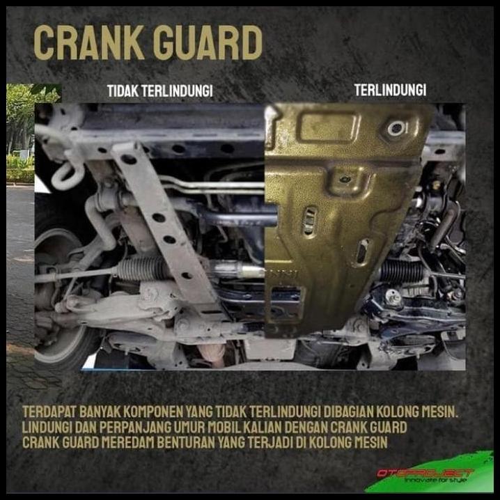 TERLARIS CRANK GUARD /COVER KOLONG MESIN BAWAH MOBIL WULING ALMAZ 