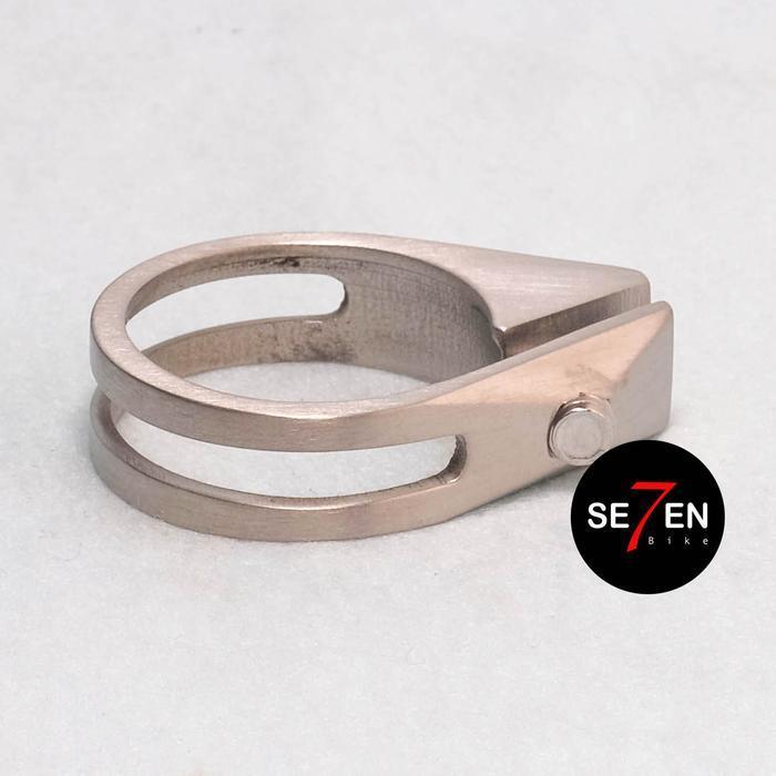 Titanium Seatpost Clamp 31,8mm dan 34,9mm