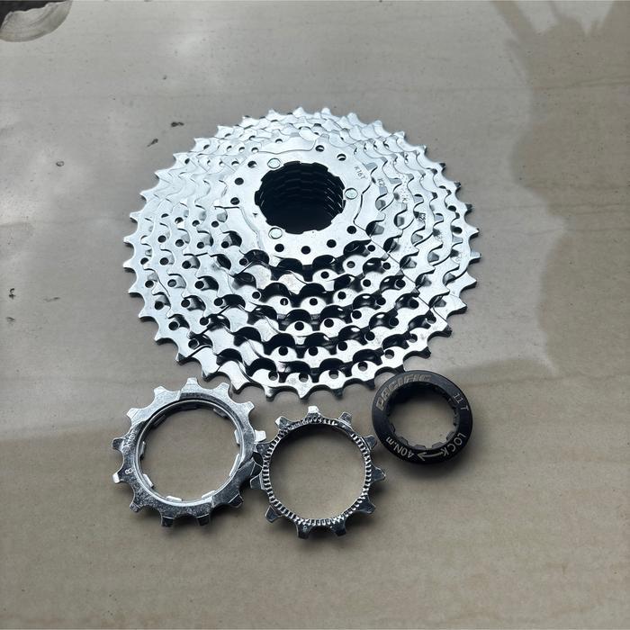 Sprocket gear gir 8 speed 11-36t pacific model casette selop sepeda lipat mtb rb