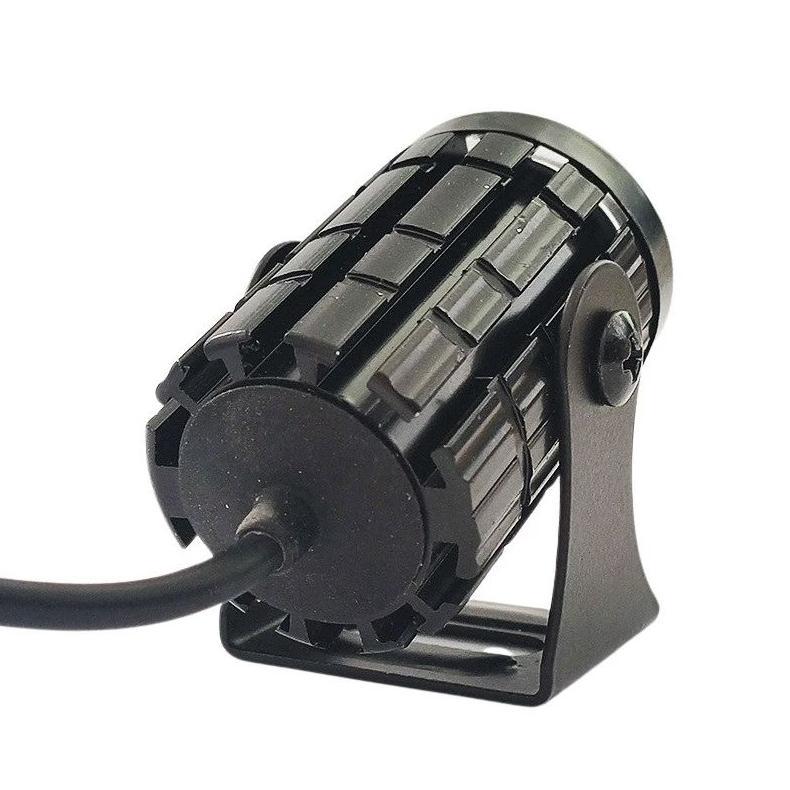 Premium Lampu Tembak Sorot Kabut Laser Gun Led D2 Oval Motor Mobil Lasergun 20Watt Super Bright Puti