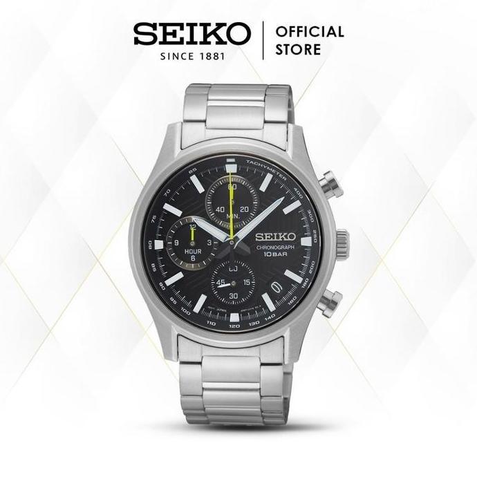 Seiko Chronograph SSB419P1 SSB419 Quartz Sapphire Stainless Original