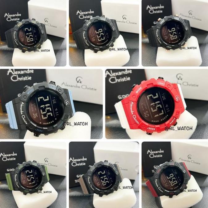 Jam Pria ALEXANDRE CHRISTIE AC9388 DIGITAL Watches