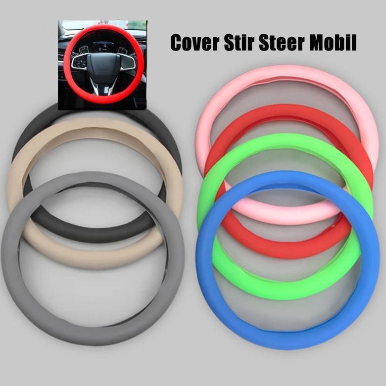Murah  ReadySarung Stir Mobil Silikon Cover Stir Steer Mobil Bahan Silicon Silikon Import Cover Stir