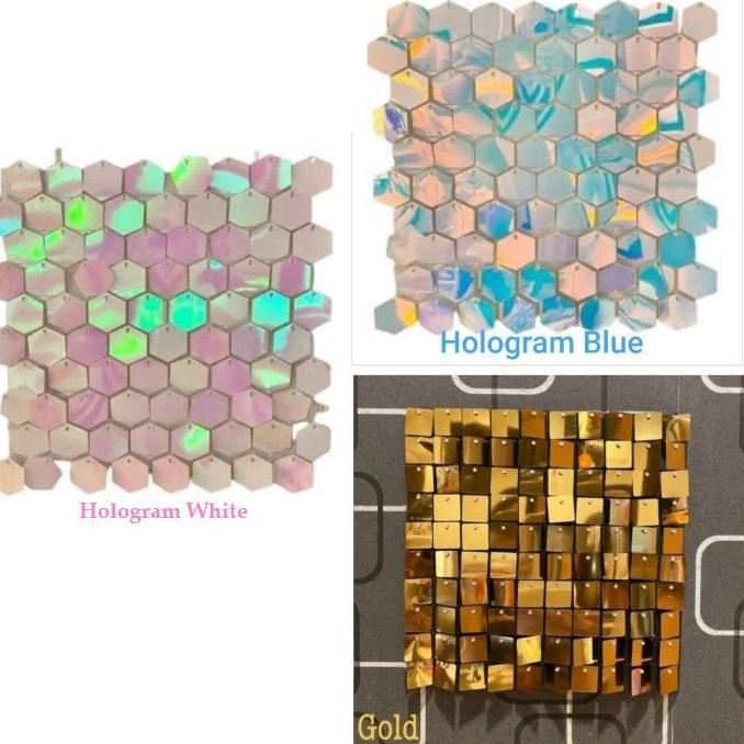 Shimmer Wall / Sequin Wall / Backdrop Dekorasi Pesta Manik2