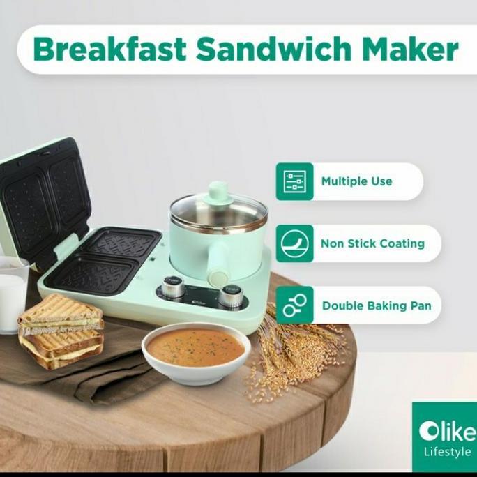 Promo Sandwich Maker Breakfast Olike
