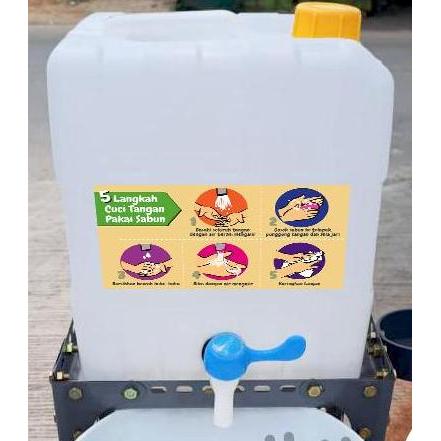 Jerigen Berikut Keran Tempat Tong air Keran