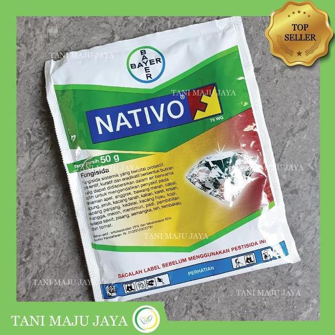 Fungisida ZPT Nativo 75WG 50 gr ASLI ORIGINAL 100% Obat Jamur Cacar Daun Tutul Bulai Tanaman