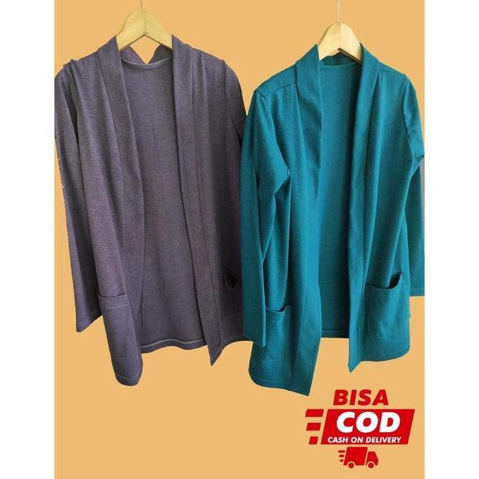 Long Cardigan Belle Anak / Cardigan Rajut Anak Umur 8-12 tahun