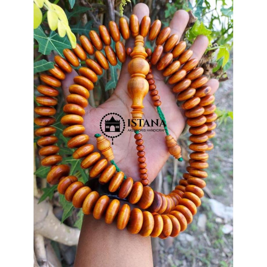 Tasbih kayu gaharu agatis jumbo