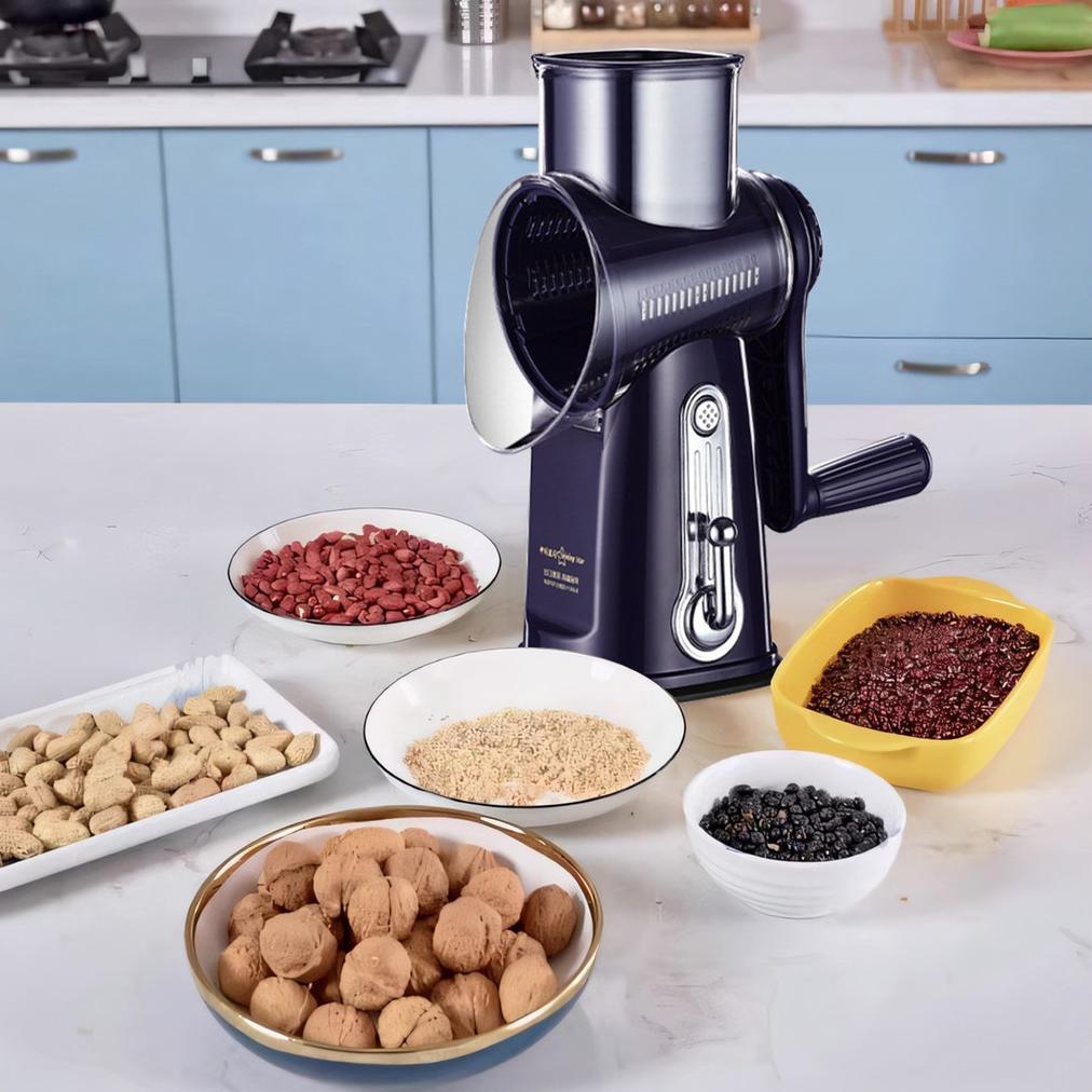 Discount Parutan Buah Dan Sayur Multi-fungsi,Pengiris Pemotong Putar Buah Sayur Bawang,Alat pemotong