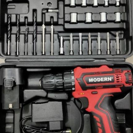Modern Bor Baterai Cordless Set 10Mm 12V M-13 Set M13 M 13