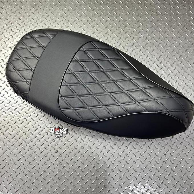 WAKEDEWE Jok Double Seat Full Black Vespa Sprint Primavera