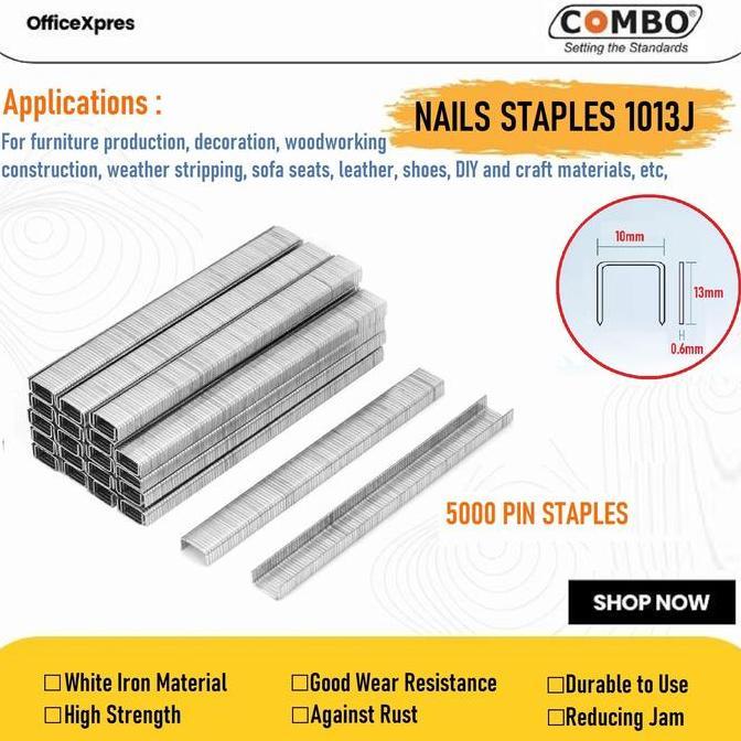 DERADUAJI PAKU TEMBAK 1013J ISI STAPLES ANGIN 1013J PAKU TEMBAK ANGIN 1013J