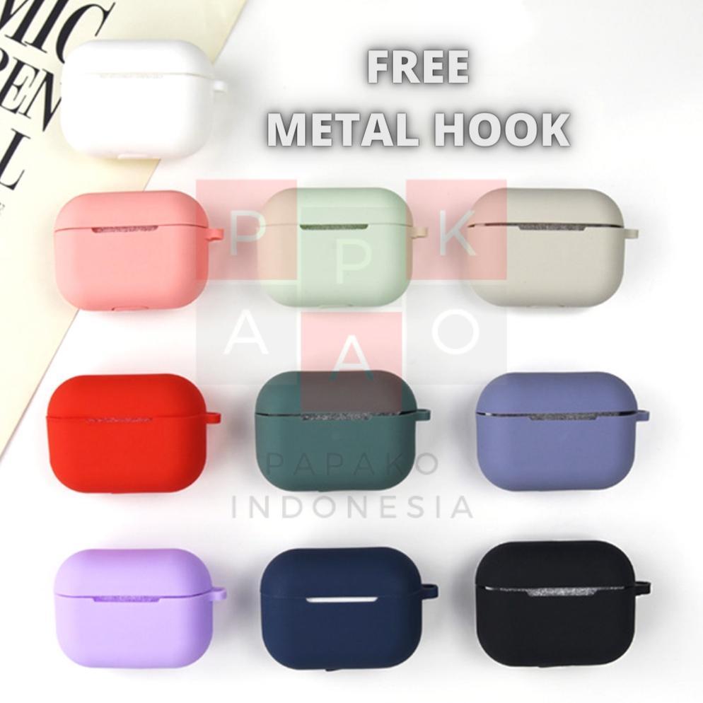 Discount CASE Airpods Pro Minibest M5 M3 Baseus W3 Inpods 13 I13 Plain Polos Silikon dengan Gantunga
