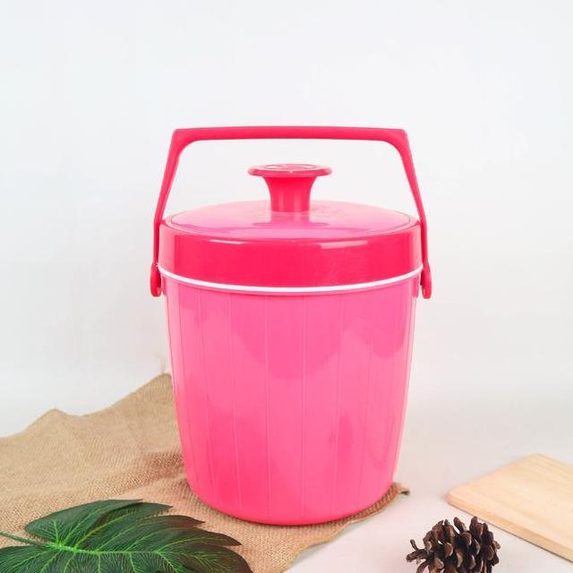 Rice Buet Thermos Nasi Rantang Tunggal Tahan Panas Dingin Plastik Tebal Thermos Es Nasi Rdp