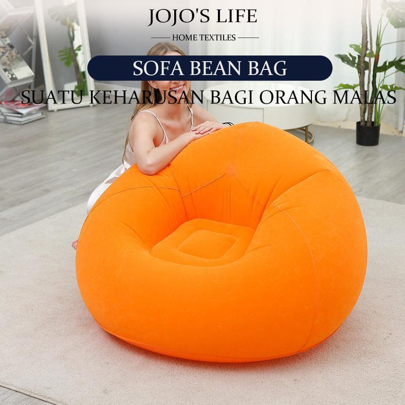 Sofa Portabel Inflatable Sofa Bean Bag/Lazy Sofa/Penyimpanan Mudah Bean Bag Sofa