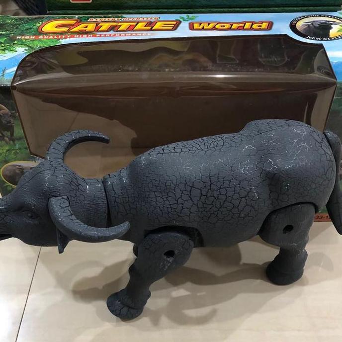 Mainan Kerbau jalan dan suara