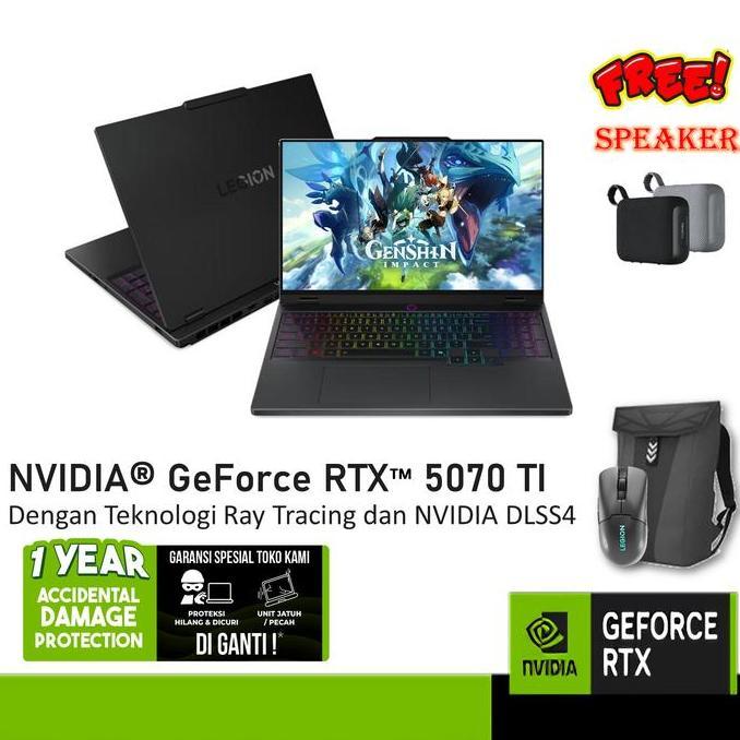 Lenovo Legion Pro 5 16 OLED GeForce RTX 5070Ti - ULTRA 9 275HX 32GB 1TB SSD WQXGA 240Hz