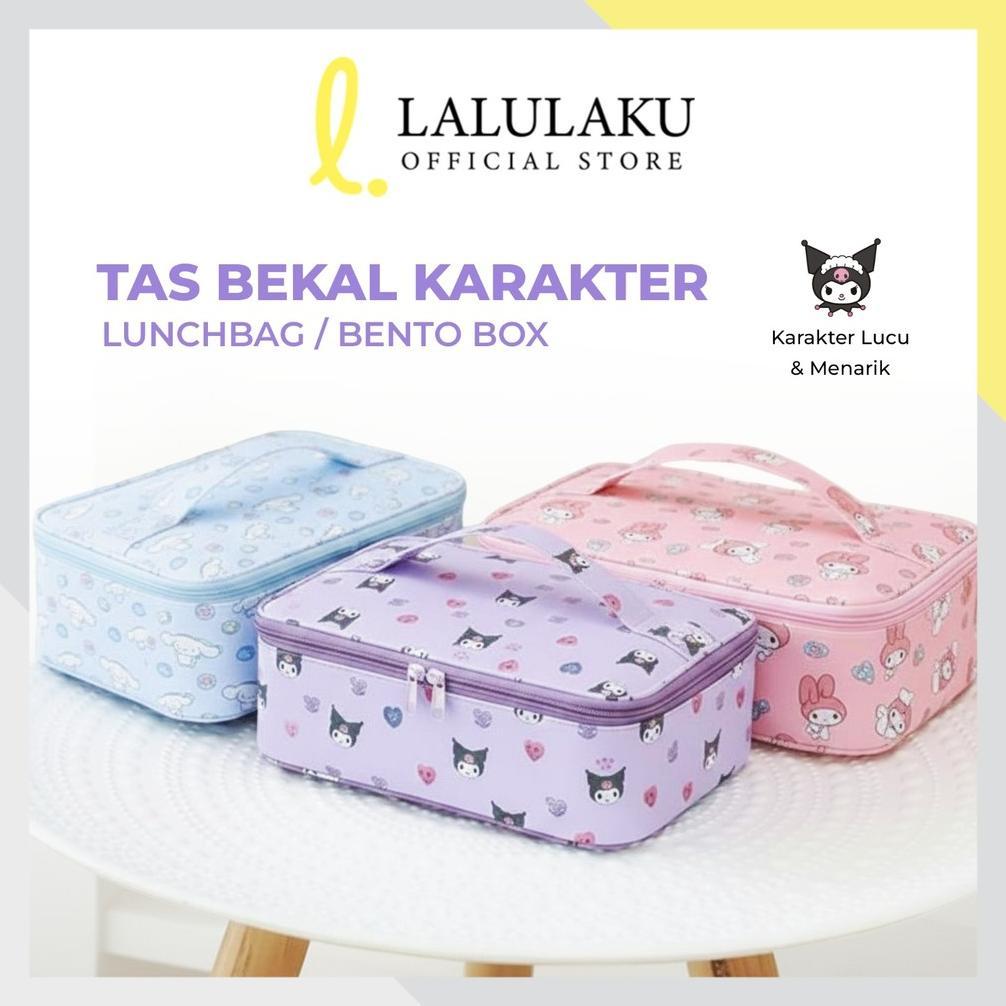 Tempat Bekal Karakter Anak Lunch Bag Handel Tas Bekal Anak TK SD PAUD Anak Laki-laki Perempuan