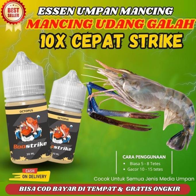 Essen Umpan Mancing Lobster Dan Udang Galah Liar Air Tawar Sungai Danau Media Umpan Udang Keci | Ess