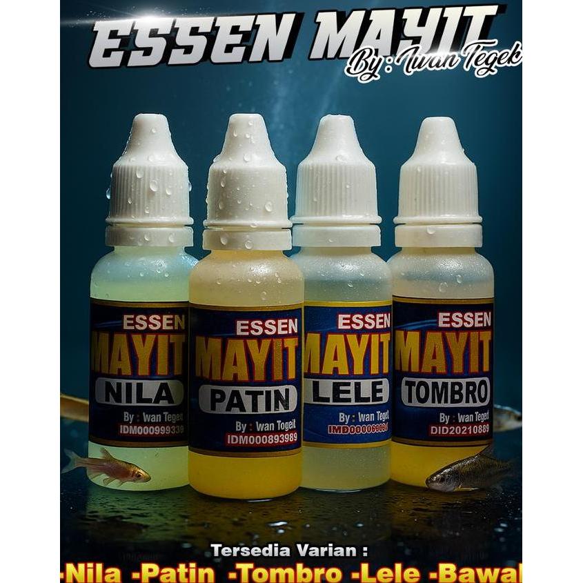 Essen Mayit Nila dan Tombro Bawal Ikan Lele Mancing Patin Umpan