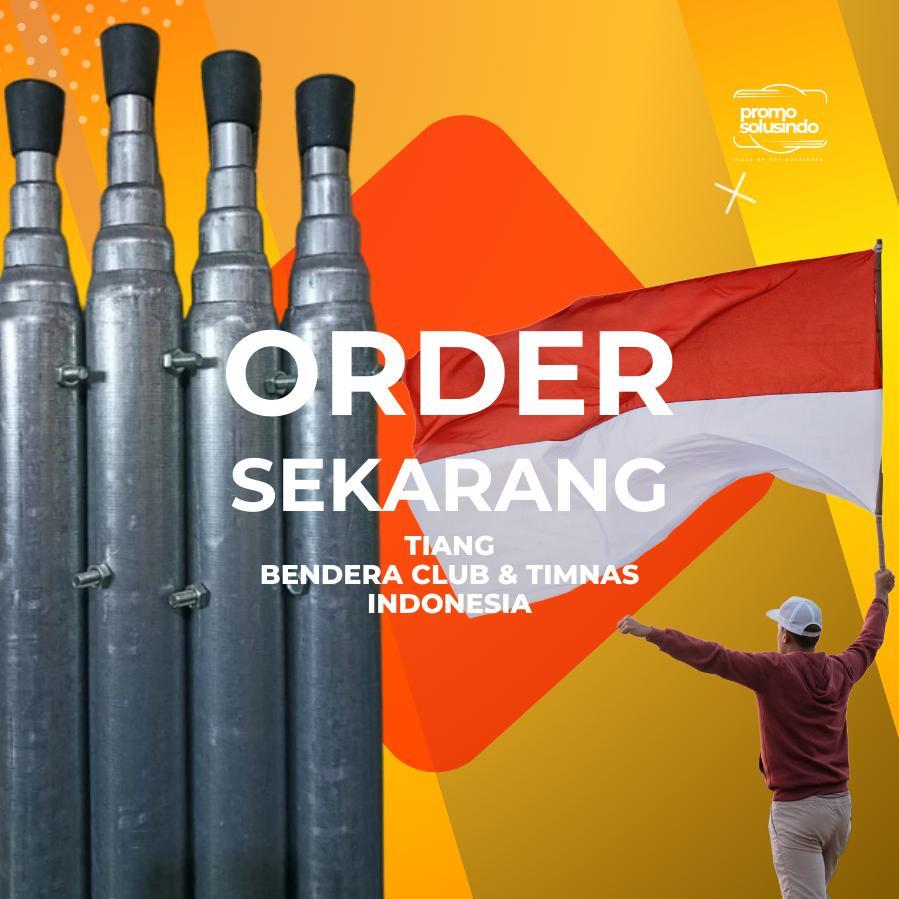 Tiang Bendera Suporter Panjang 3 Meter Club Timnas Sepakbola