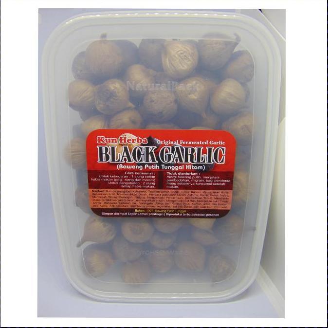 Cod,Bisa- Black Garlic Tunggal 1 Kg - Bawang Putih Hitam Tunggal/Lanang