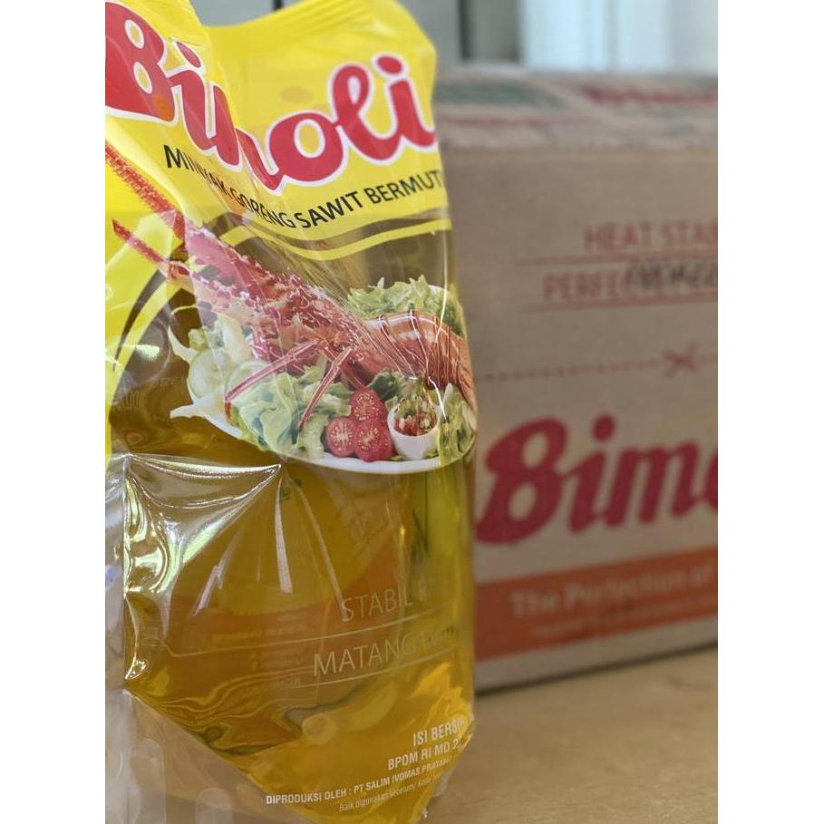 Cod,Bisa- Minyak Goreng Bimoli Refill 2 Liter Dus Isi 6