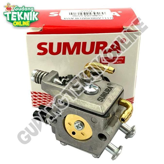 HAZORUN D33 KARBURATOR Chainsaw CS6500S 6500 SUMURA / CARBURATOR Karbu Gergaji Kayu Chain Saw  2 Tak