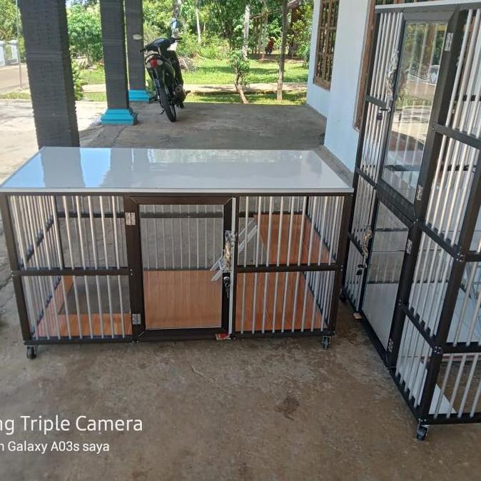 kandang 1 pintu jumbo 120x60x60