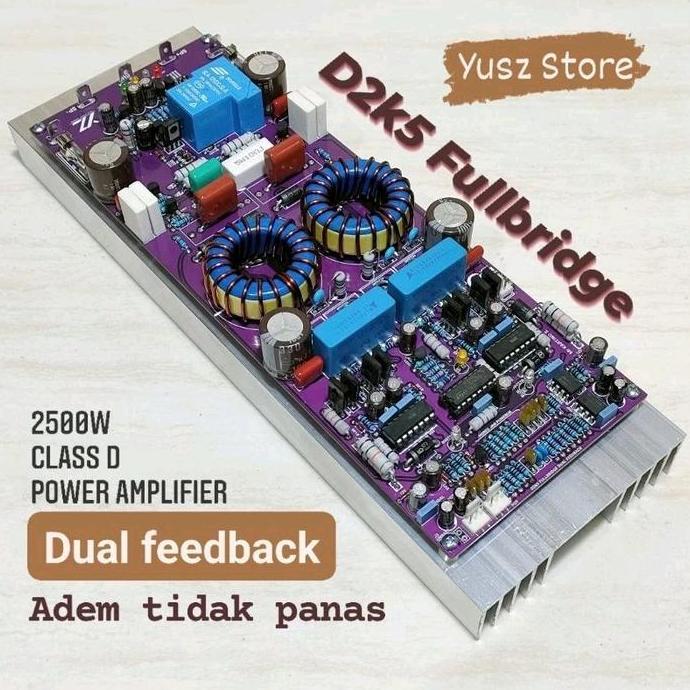 Kit Class D 2K5 Fullbridge Class D2k5 power Amplifier