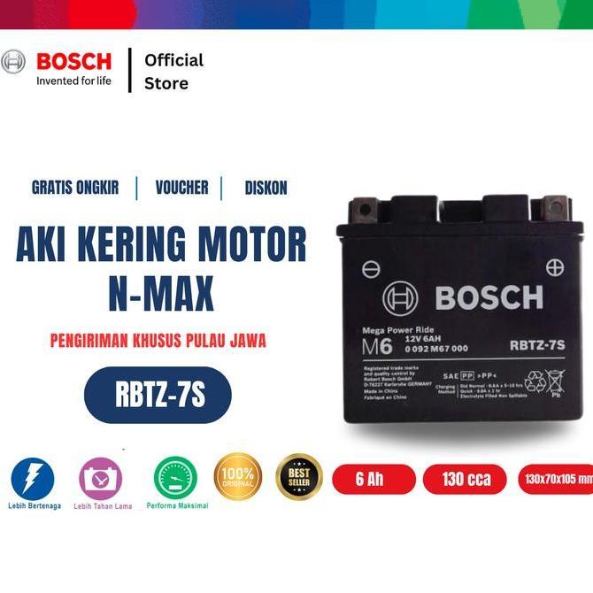 Bosch Aki Kering Motor Yamaha Nmax 155 2020 On - Maintenance Free - RBTZ-7S