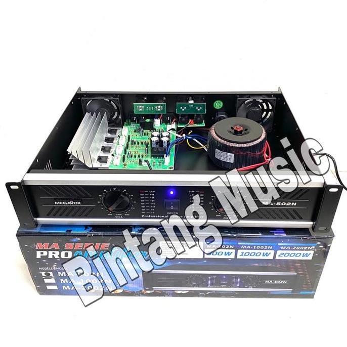 Power megavox ma502 original 2 channel Megavox MA502