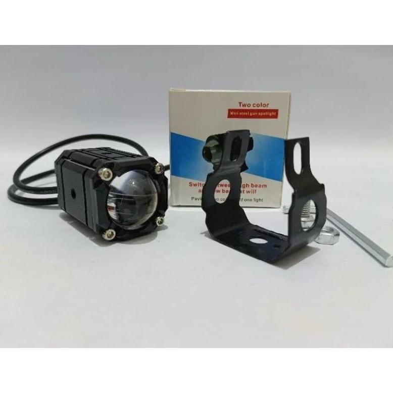 Promo Lampu Sorot Laser Gun Sql 1 Mata 2 Mata 3 Mata 12Volt -24Volt Motor Mobil Bis Truk