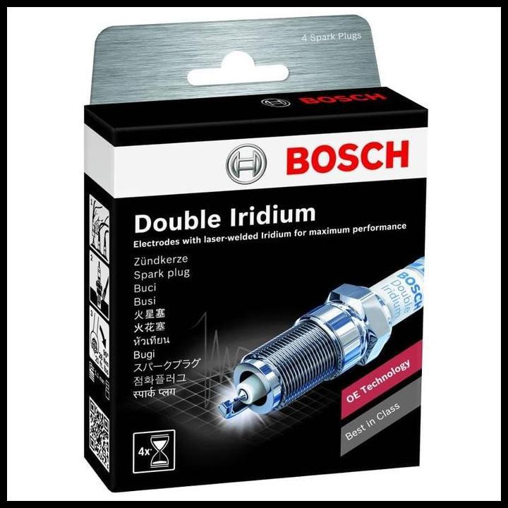 TERLARIS BUSI TOYOTA INNOVA REBORN ORIGINAL BOSCH DOUBLE IRIDIUM 