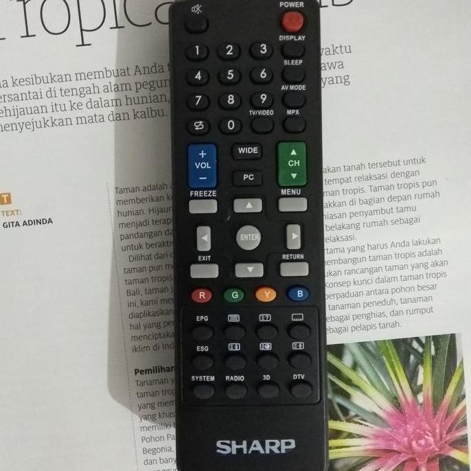 Callme- Remote/Remot Tv Lcd/Led Sharp Aquos 32" Multi Universal