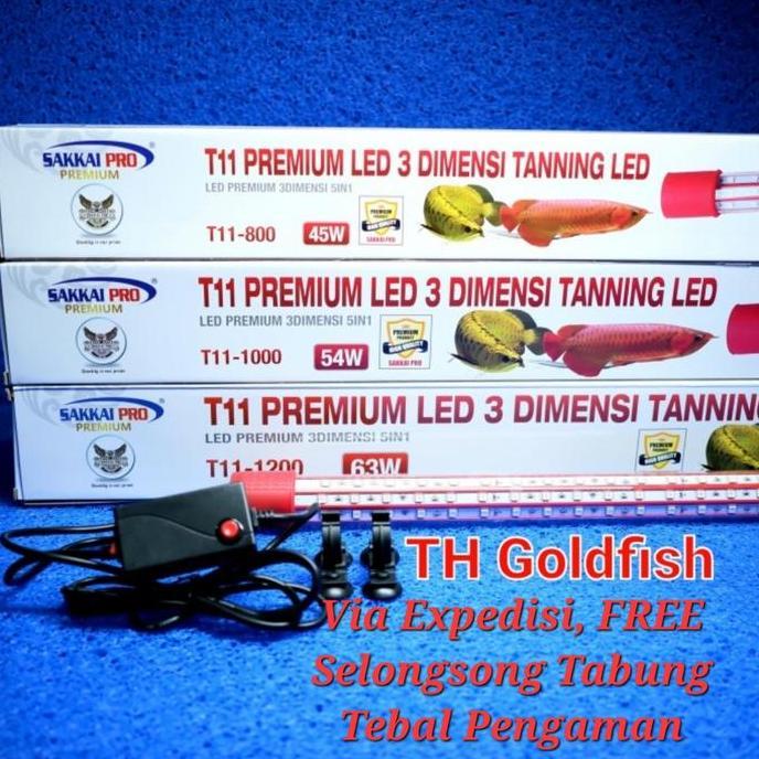 BEBAS ONGKIR - Lampu Tanning Triple LED T11 1000 Panjang Lampu 100 cm Sakkai Sakai