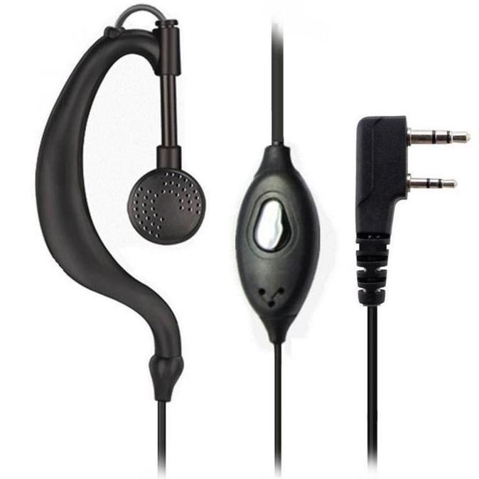 Callme- Earphone Walkie Talkie Wln Kd C1 C50 C51 C56 Headset Ht Wln C1 Hitam