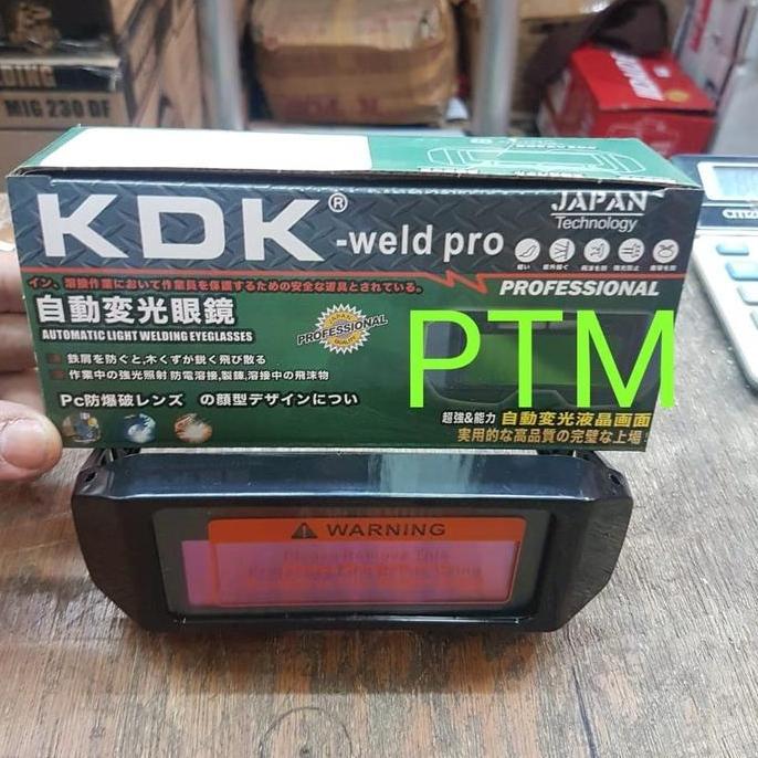 Cod,Bisa- Kacamata Las Otomatis Kdk / Kaca Mata Las Auto Dark Kdk Weld