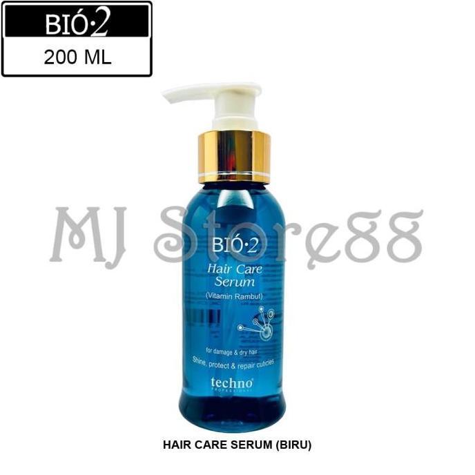 (Biru) Bio2-Techno-240ml / Vitamin Rambut (Serum) / Bio2