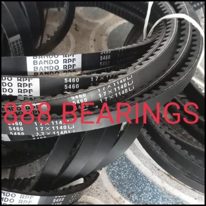 TERLARIS BELT VBELT RPF 5460/RPF5460/RPF B 5460/B 46 GIGI ASLI BANDO