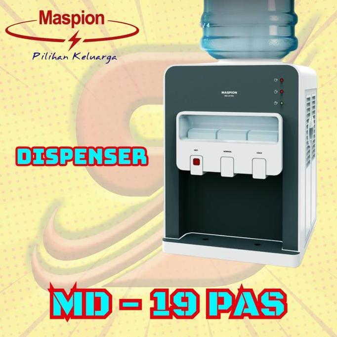 Maspion MD19PAS Dispenser Air Panas Dingin Normal